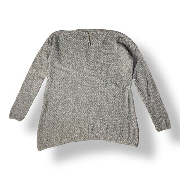 Jamison Cashmere Silk Long Sleeve Sweater‎ Womens Size XS Gray - Picture 6 of 7